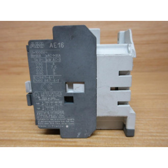 ABB AE16-30-00-81 Contactor AE16-30-00 Cracked Mount - Used
