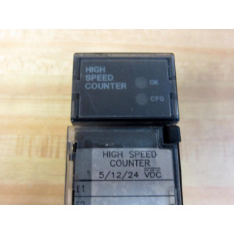 GEFanuc IC693APU300J Hi-Speed Counter Module WTerminal Cover - Used