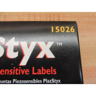 Simon 15026 Plazstyx Labels