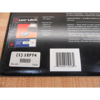 Simon 15026 Plazstyx Labels