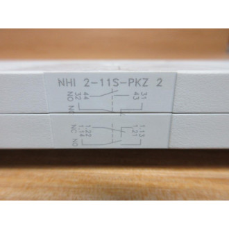 Moeller NHI2-11S-PKZ2 Aux Contact NHI 2-11S-PKZ 2