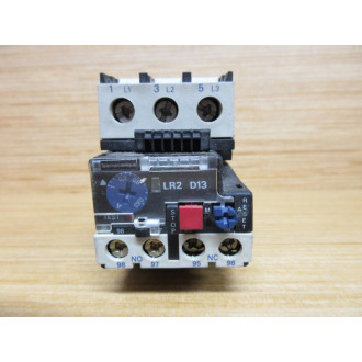 Telemecanique LR2-D1305 Schneider  Thermal Overload Relay LR2D1305 W LA7-D1064 - Used