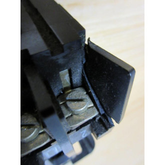 Cutler Hammer A10AN0 Motor Starter A10ANO Ser. B1, Cracked Corner - Used