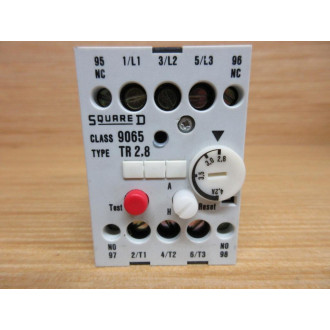 Square D 9065-TR2.8 Overload Relay 9065TR28 - New No Box