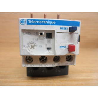 Telemecanique LRD 16 Square D Overload Relay Schneider LRD16 - Used