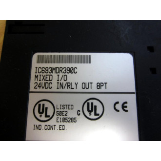 GEFanuc IC693MDR390C IO Relay Module - Used