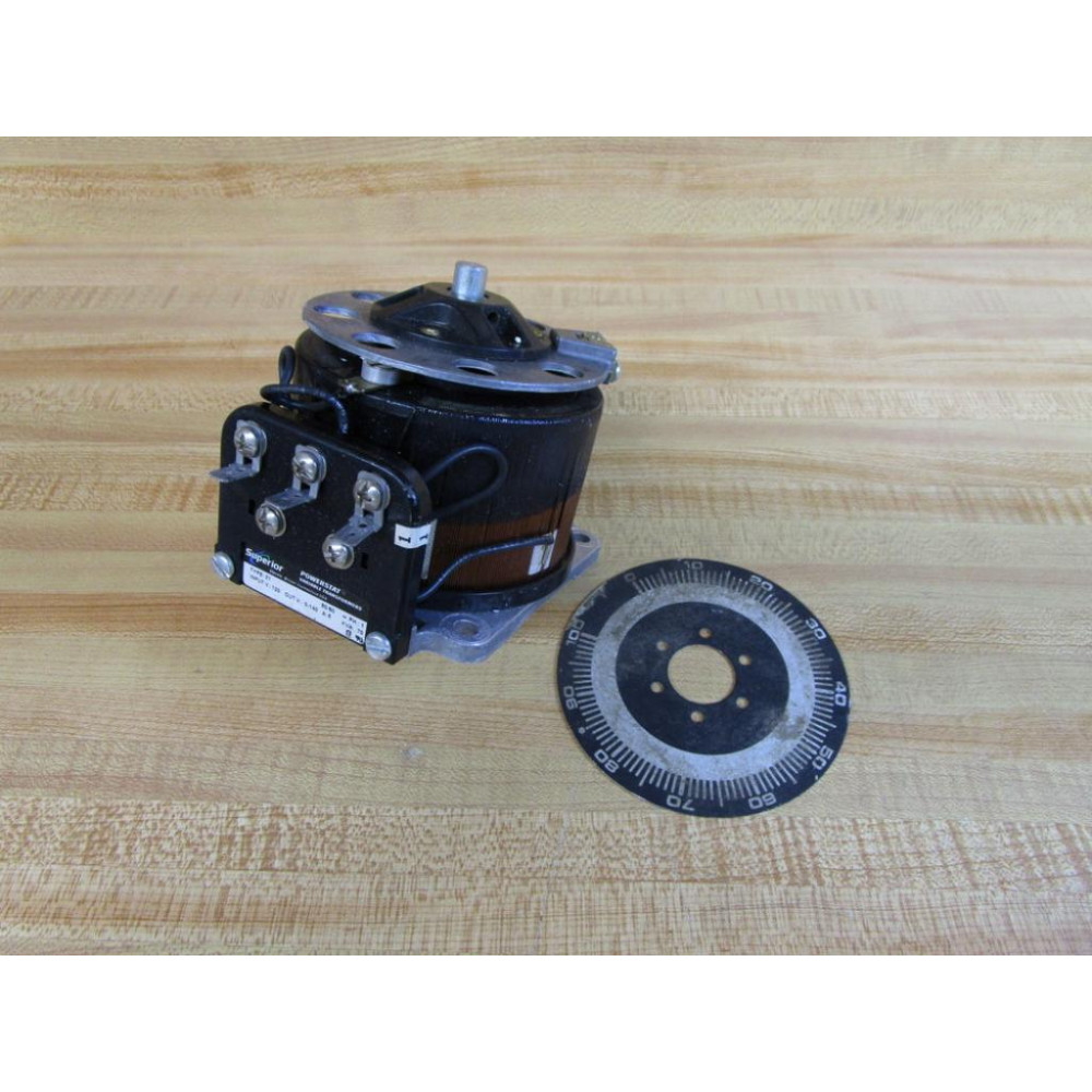 The Superior Electric 21 Powerstat Variable Autotransformer WDial - Used