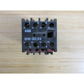 ABB B16-30-22 Contactor B163022 (Pack of 3) - Used