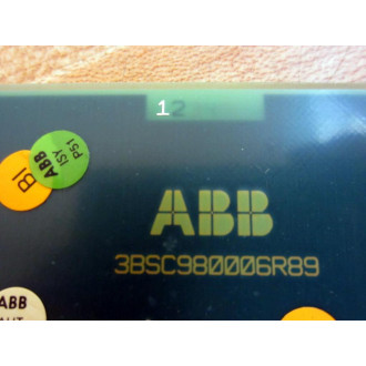 ABB 3BSC980006R89 DSQC321 Board 3HAB2236-1 WFace Plate - Used