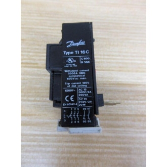 Danfoss TI 16C Thermal Overload Relay TI16C 8-21A - New No Box Danfoss TI 16C Thermal Overload Relay TI16C 8-21A - New No Box