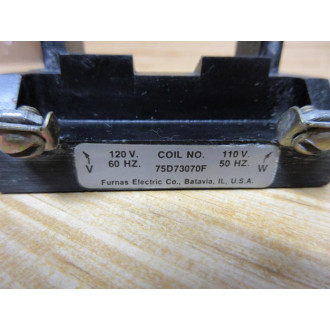 Siemens 75D73070F Coil Angled Terminals - Used