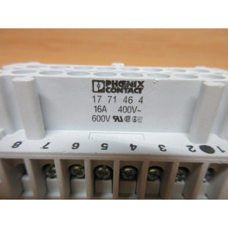 Phoenix Contact 17 71 46 4 Female Insert 1771464 - New No Box