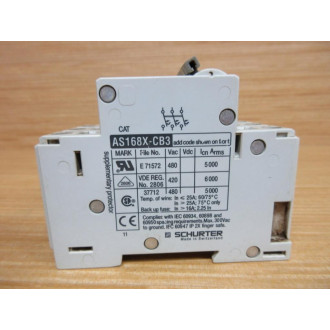 Schurter AS168X-CB3-H200 20A Circuit Breaker AS168XCB3H200 - Used