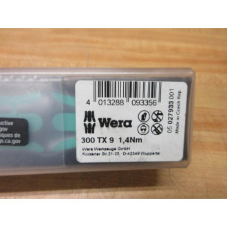 Wera 05027933001 Torque Indicator 300 TX 9