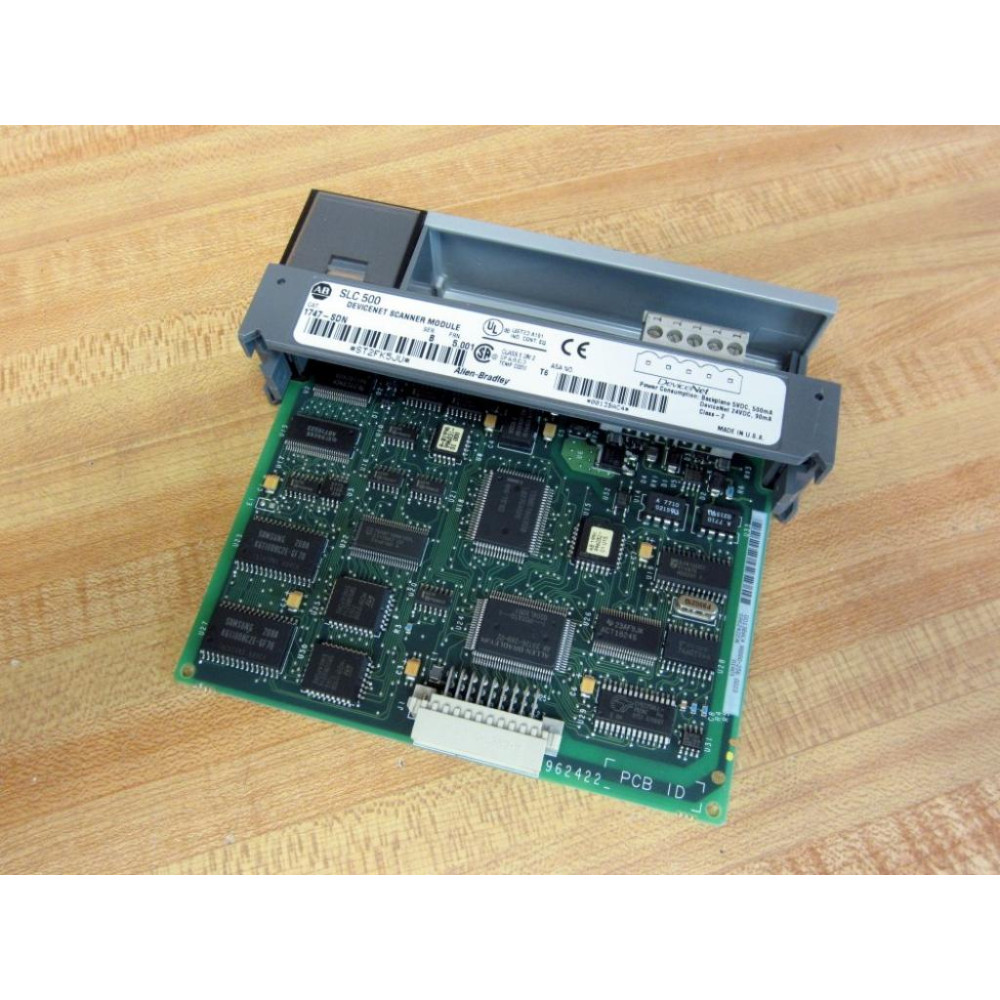Allen Bradley 1747-SDN SLC500 Scanner Module 1747SDN Ser.B FRN.5.001 - Used