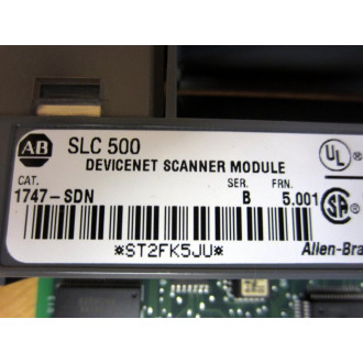 Allen Bradley 1747-SDN SLC500 Scanner Module 1747SDN Ser.B FRN.5.001 - Used