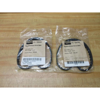 Dayton 1DHK8 Synchronous Drive Belt 225L050 (Pack of 2)