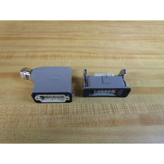 Harting 50361 Bulkhead Housing - New No Box