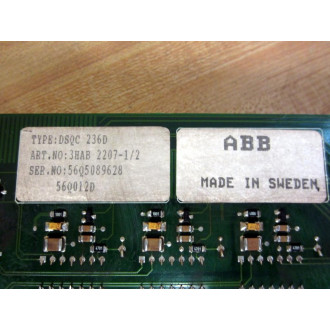 ABB 3HAB2207-1 Servo DSQC 236D 3HAB2207-12 - GME:91005-345-F - Used