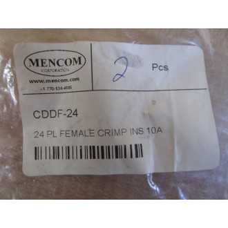ILME CDDF-24 Female Crimp Insert CDDF24 (Pack of 2) - New No Box