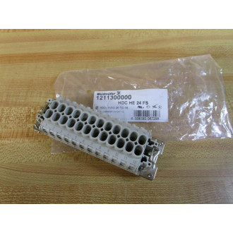 Weidmuller 1211300000 Female Connector HDC HE 24 FS