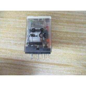 Schneider Electric RPM12F7-120VAC Relay RPM12F7 (Pack of 3) - New No Box