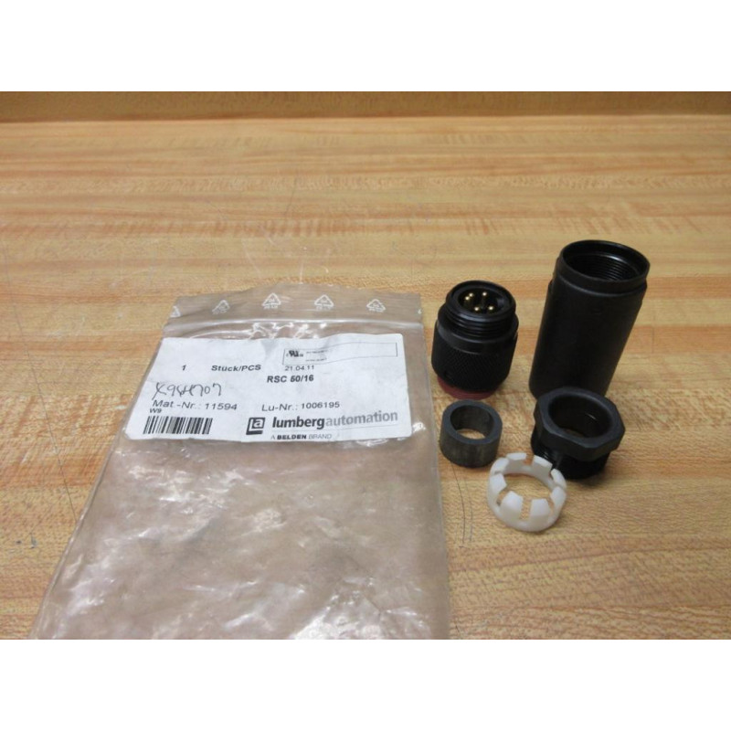 Lumber Automation RSC 5016 Belden Male Cable Gland 1006195