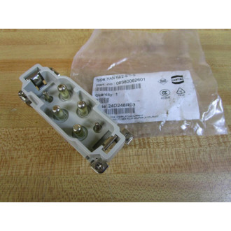 Harting 09380062601 Male Insert HAN K42-STI-S