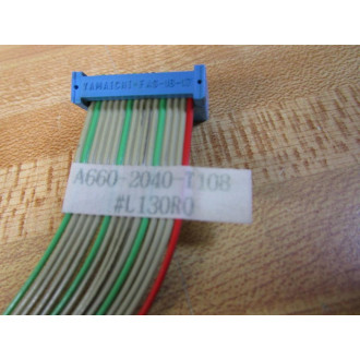 Fanuc A660-2040-T108 Ribbon Cable L130R0 - Used