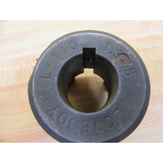 Lovejoy L-110 1-38 1.375 Coupling Hub L1101381375 1-58" Bore - Used