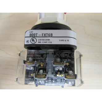 Allen Bradley 800T-FXT6B Push Pull Switch