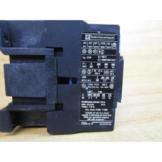 Telemecanique LC1-D12004 Contactor LC1D12004 Coil S6: 575V 60Hz - Used
