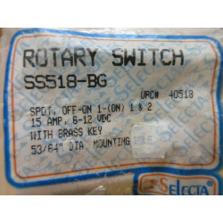 Selecta Switch SS518-BG Rotary Switch SS518BG WKeys