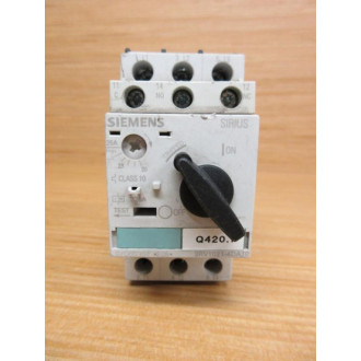 Siemens 3RV1021-4DA10 20-25A Breaker 3RV10214DA10 W 3RV1901-1D - Used