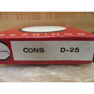 Consolidated Bearings Company D25 Thrust Bearing