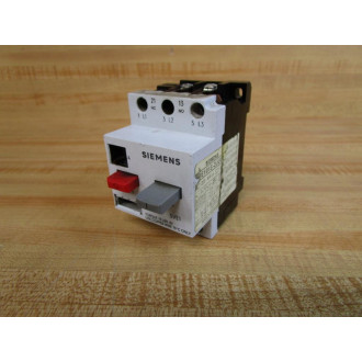 Siemens 3VE1015-2JU00 Motor Starter Protector 3VE10152JU00 - Used