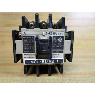 Mitsubishi S-K25UL Contactor MS0-K25KPUL - Used