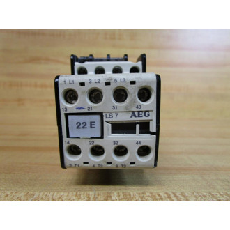 AEG 910-302-517-56 Contactor LS7-22E Cracked Housing - Used