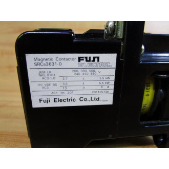Fuji Electric 1RCOAO Contractor SRCA3631-0UL OUL 200220V 60Hz - Used