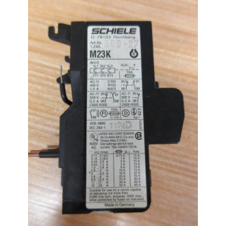 Schiele 1.245.509-27 Overload Relay M23K - Used