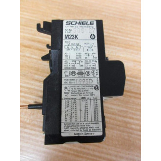 Schiele 1.245.505-27 Thermal Overload Relay M23K - Used