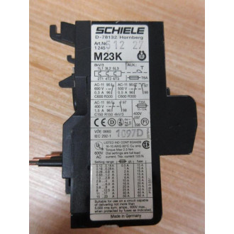 Schiele 1.245.512-27 Overload Relay M23K - Used