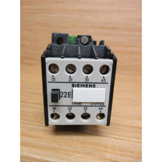 Siemens 3TH8022-0A Relay 3TH80220A 24V - Used
