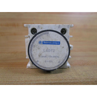 SchneiderTelemecanique LADT2 Time Delay Contact Block - Used
