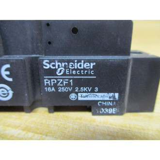 Schneider Electric RPZF1 Relay Socket - New No Box