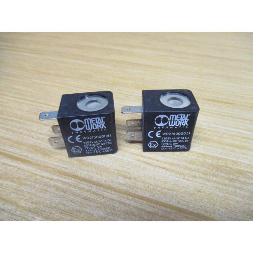 Metal Work W0215000051 Coil (Pack of 2) - New No Box