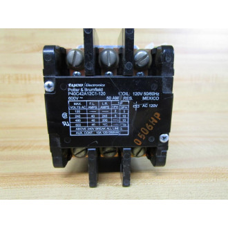 Potter & Brumfield P40C42A12C1-120 Contactor P40C42A12C1120 - New No Box