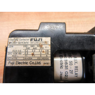 Fuji Electric SCR3631-02X Contactor SCR363102X - Used
