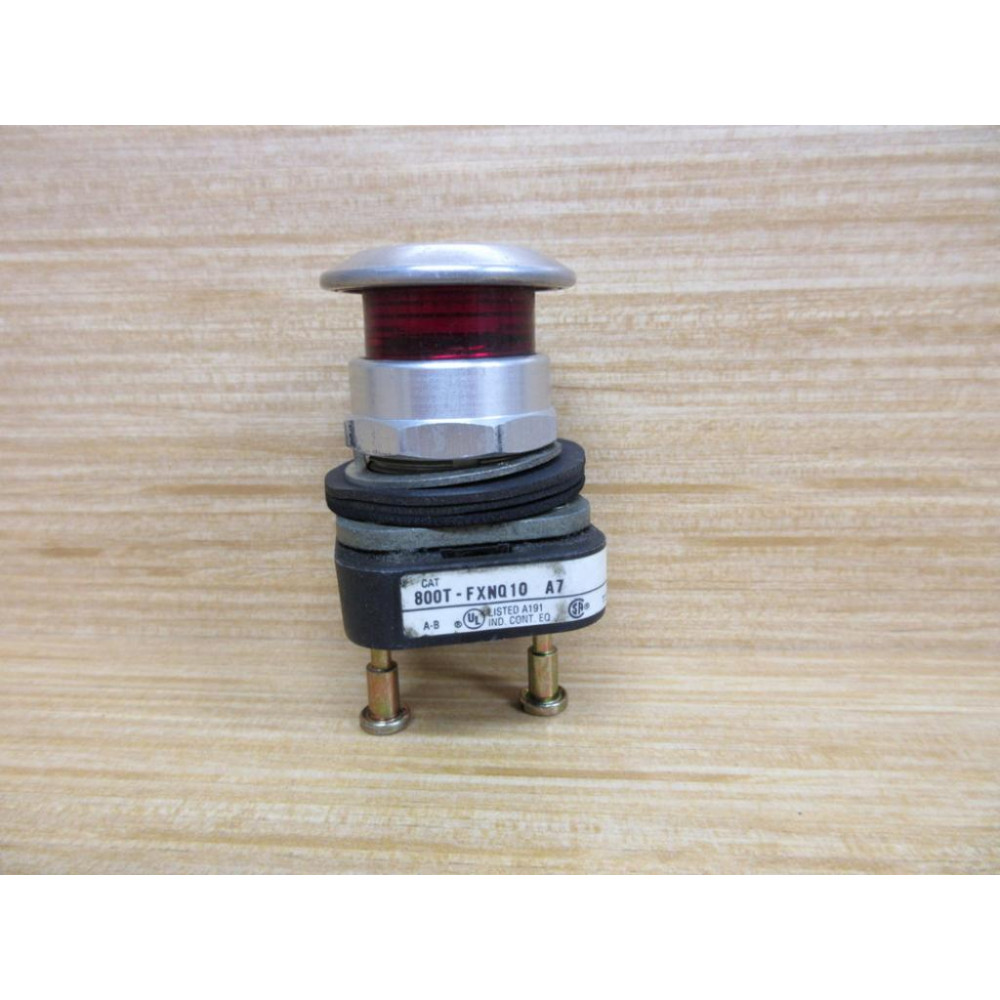 Allen Bradley 800T-FXNQ10 A7 Red Button Red - Used