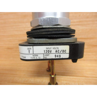 Allen Bradley 800T-FXNQ10 A7 Push Pull Switch Red - Used